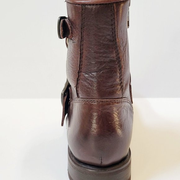 NWT Frye Women's Veronica 6" Shortie Boots Dark Brown - Picture 7 of 11